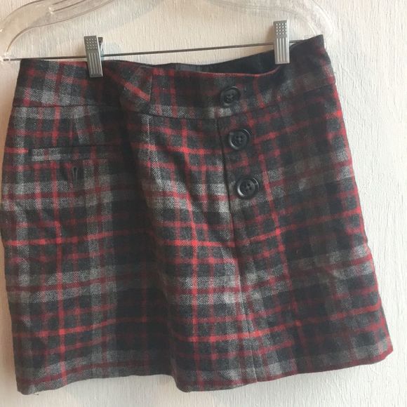 EUC Gap Plaid Skirt Sz 4 - Picture 5 of 5